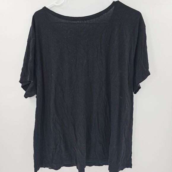 Torrid happy camper tshirt black 2 tee mountain - Picture 2 of 3